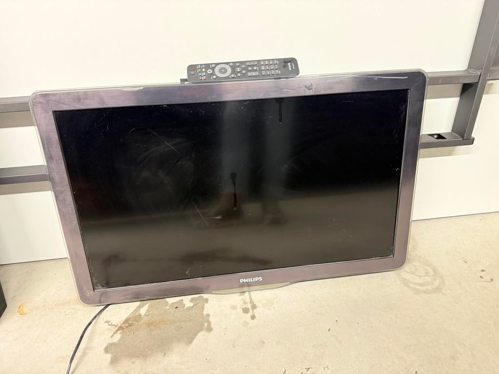 Philips ambilight 32 inch TV & vaste tv-beugel, Ophalen, Gebruikt, Philips, Smart TV