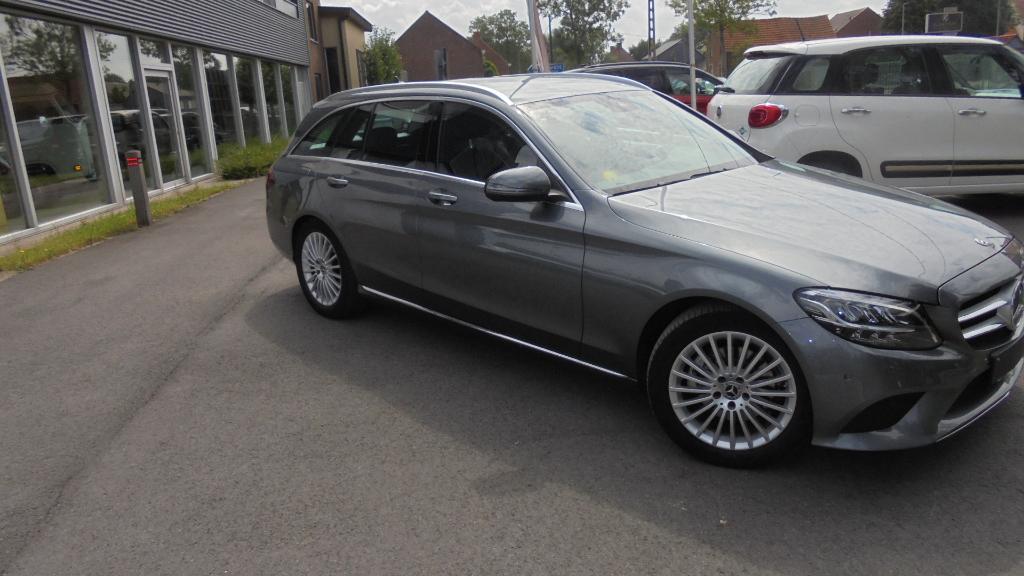 MERCEDES C220D AVANTGARDE - GPS - LEDER - CRUISE, Auto's, Automaat, Achterwielaandrijving, 4 cilinders, Bedrijf