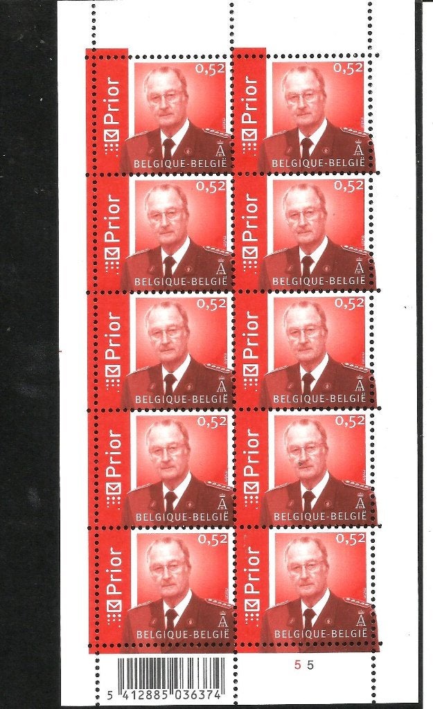 2006 Koning Albert II OBP F3480**, Koninklijk huis, Orginele gom, Ophalen of Verzenden, Zonder stempel