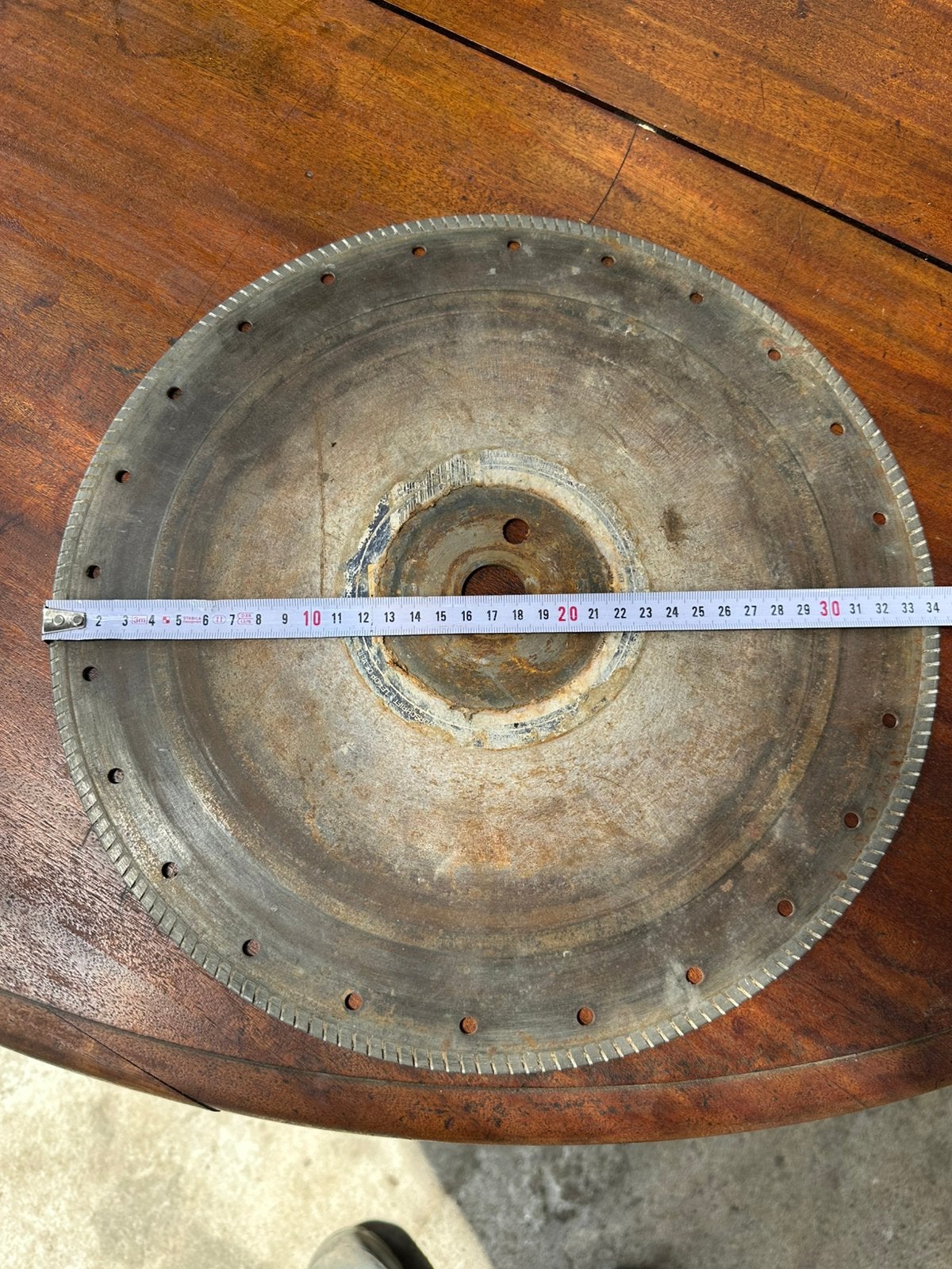 Zaagblad 34,5cm steen, Ophalen, Gebruikt