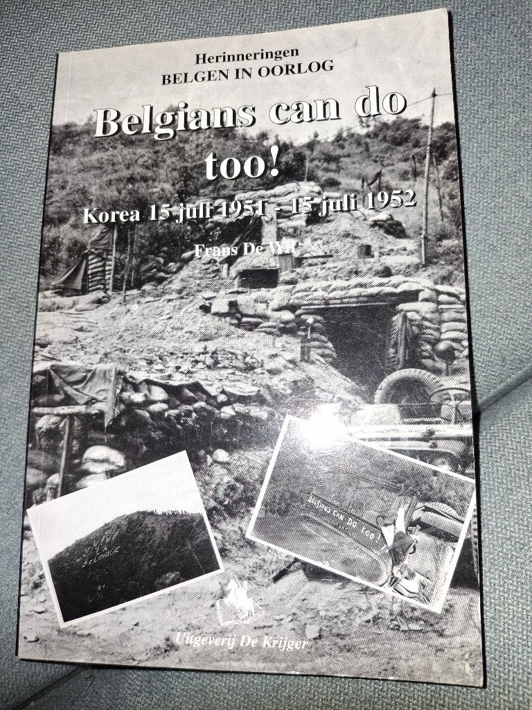 Belgians can do too Korea 15 Juli 1951 - 15 Juli 1952, Ophalen