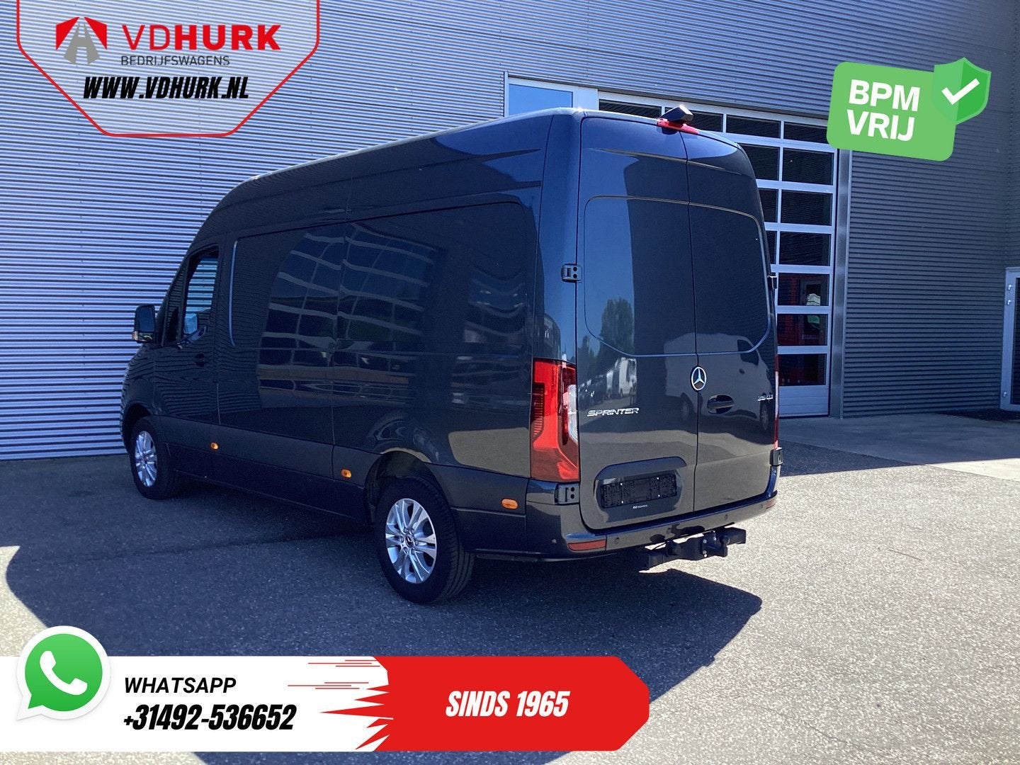 Mercedes-Benz Sprinter 315 CDI Aut. L2H2 3.5t Trekverm./ LED, Auto's, Automaat, Mercedes-Benz, Bedrijf, Diesel