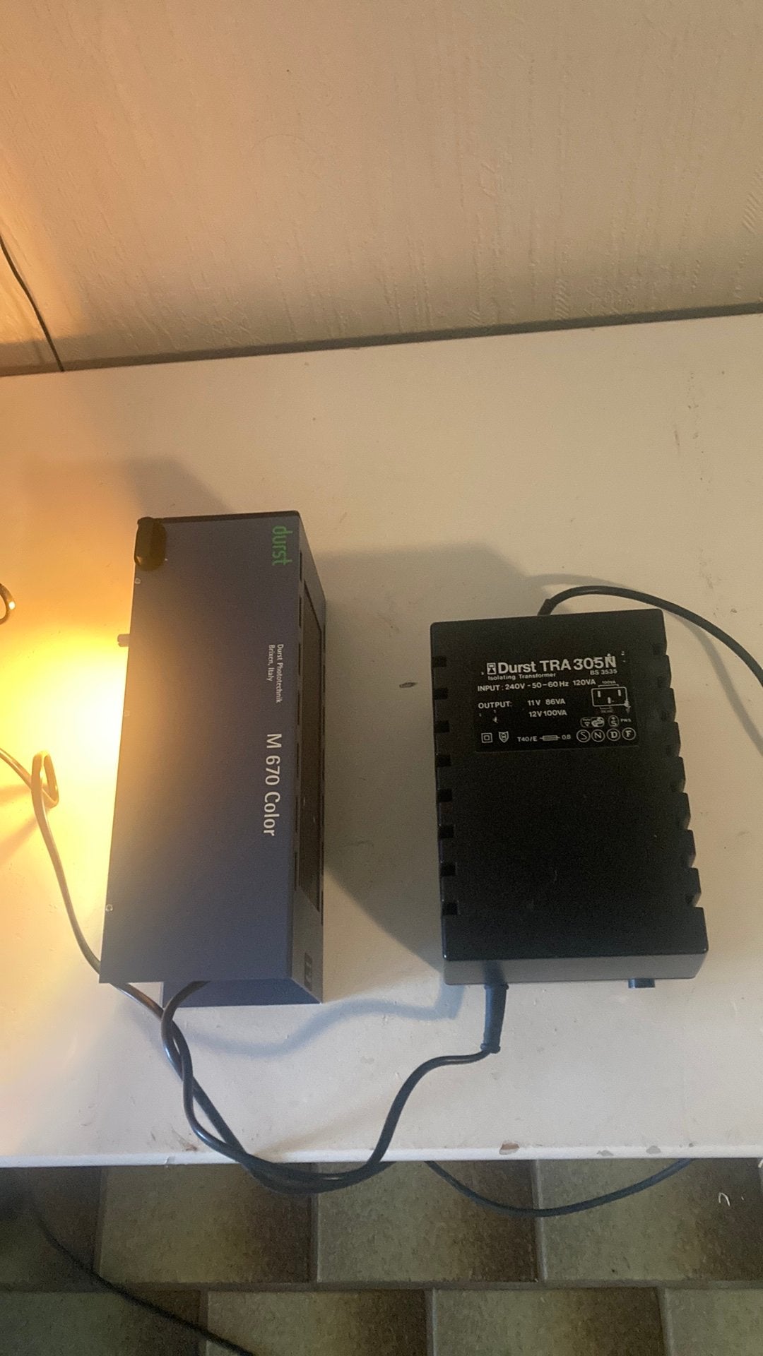 Durst M 670 Color Donkerkamer Vergroter –  met Condor Timer, Audio, Tv en Foto, Overige merken, Overige typen, Ophalen, Zo goed als nieuw