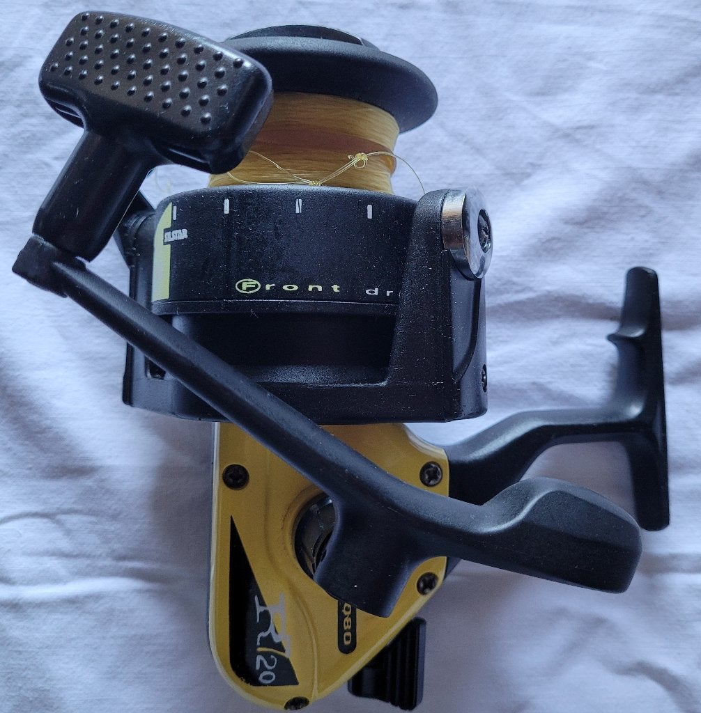 1 SILSTAR R720 zeevisMOLEN + draad., Ophalen of Verzenden, Gebruikt
