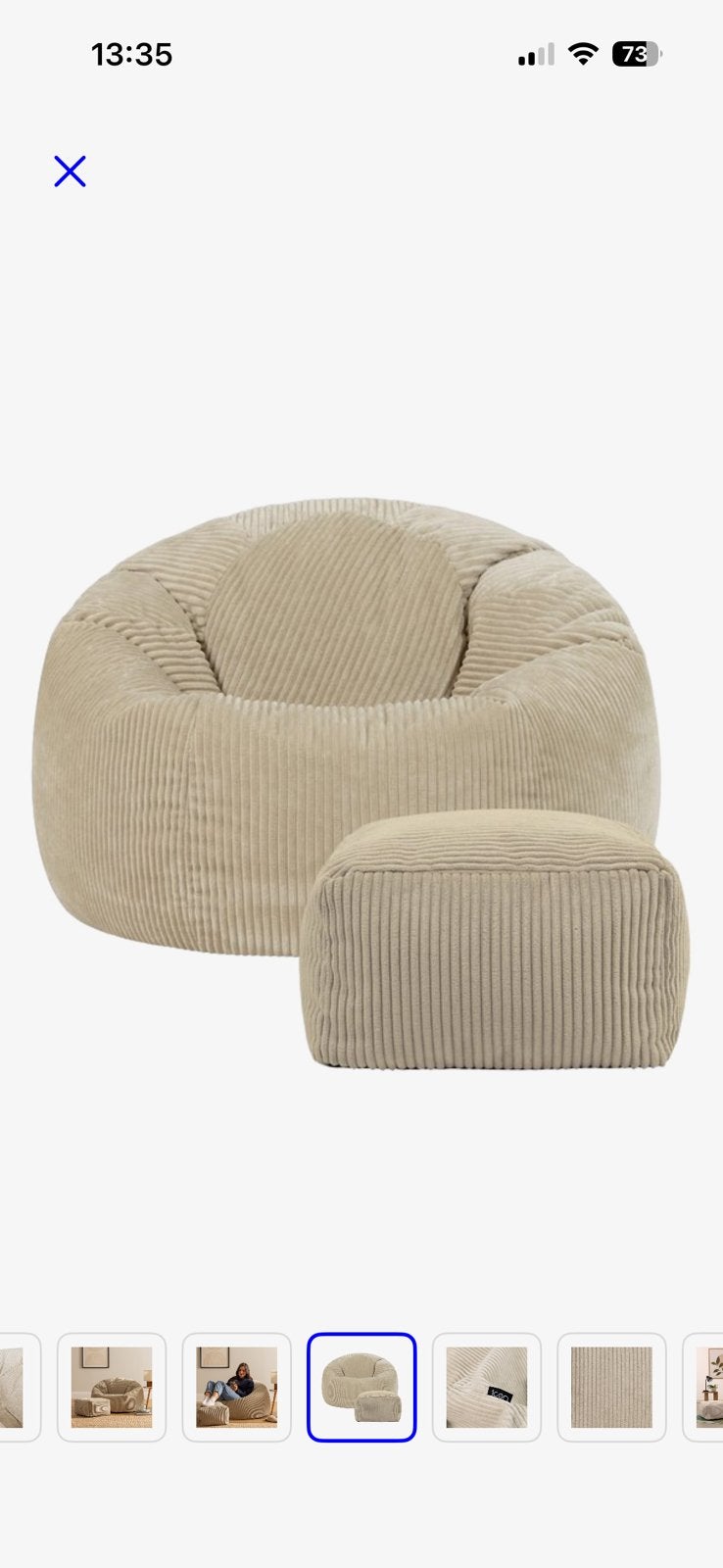Pouf/ pouf, Enlèvement, Comme neuf, Pouf