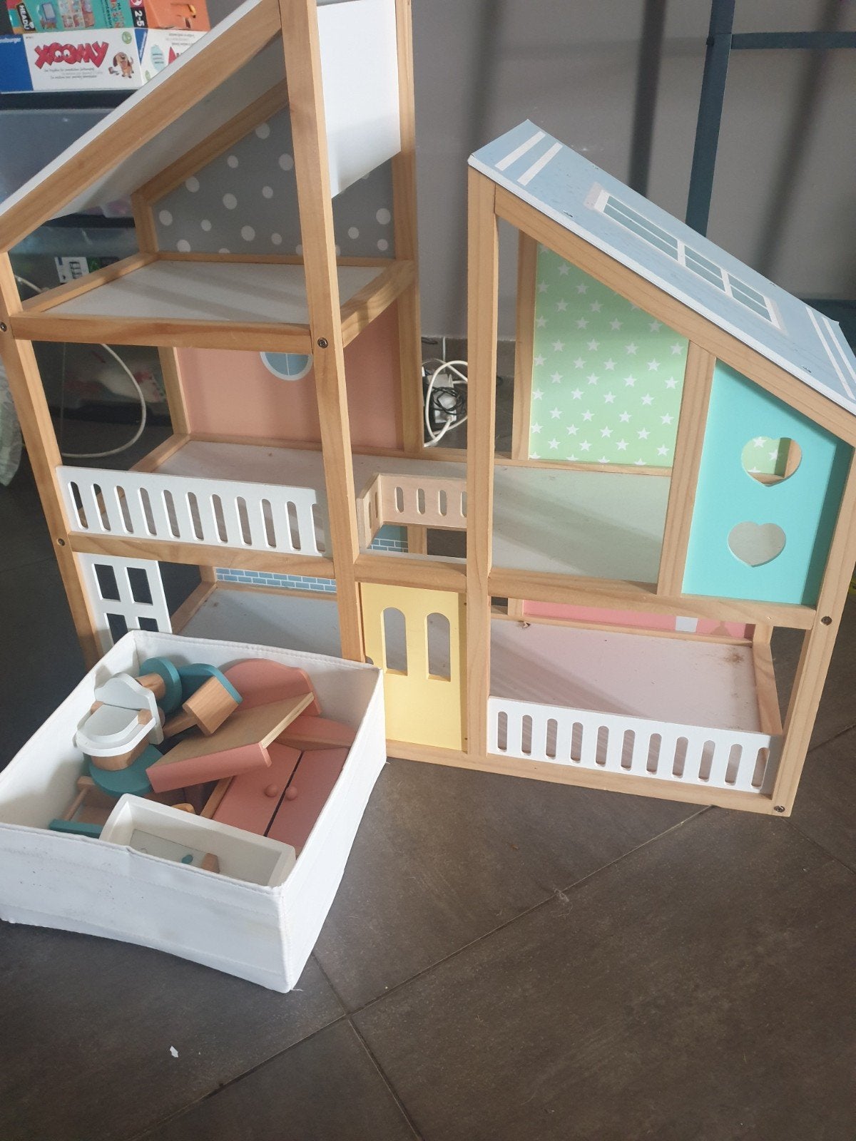 Maison bois, Enlèvement