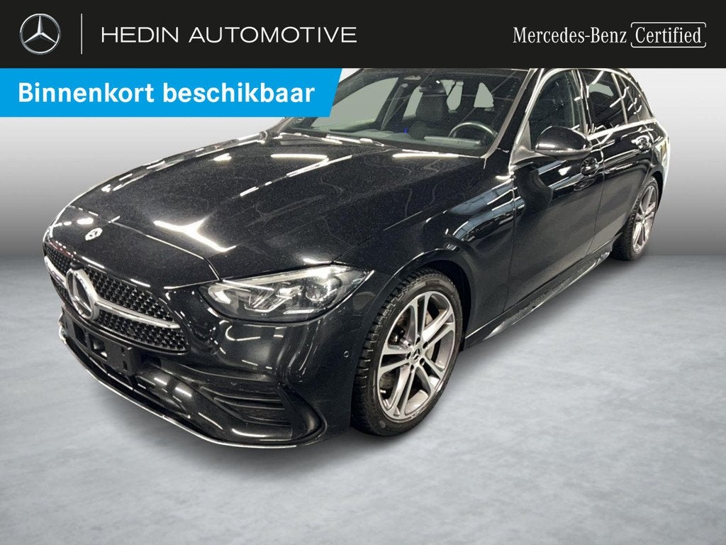 Mercedes-Benz C-Klasse 220 D Break AMG Line | Distronic | Do, Auto's, Automaat, 4 cilinders, Zwart, Bedrijf