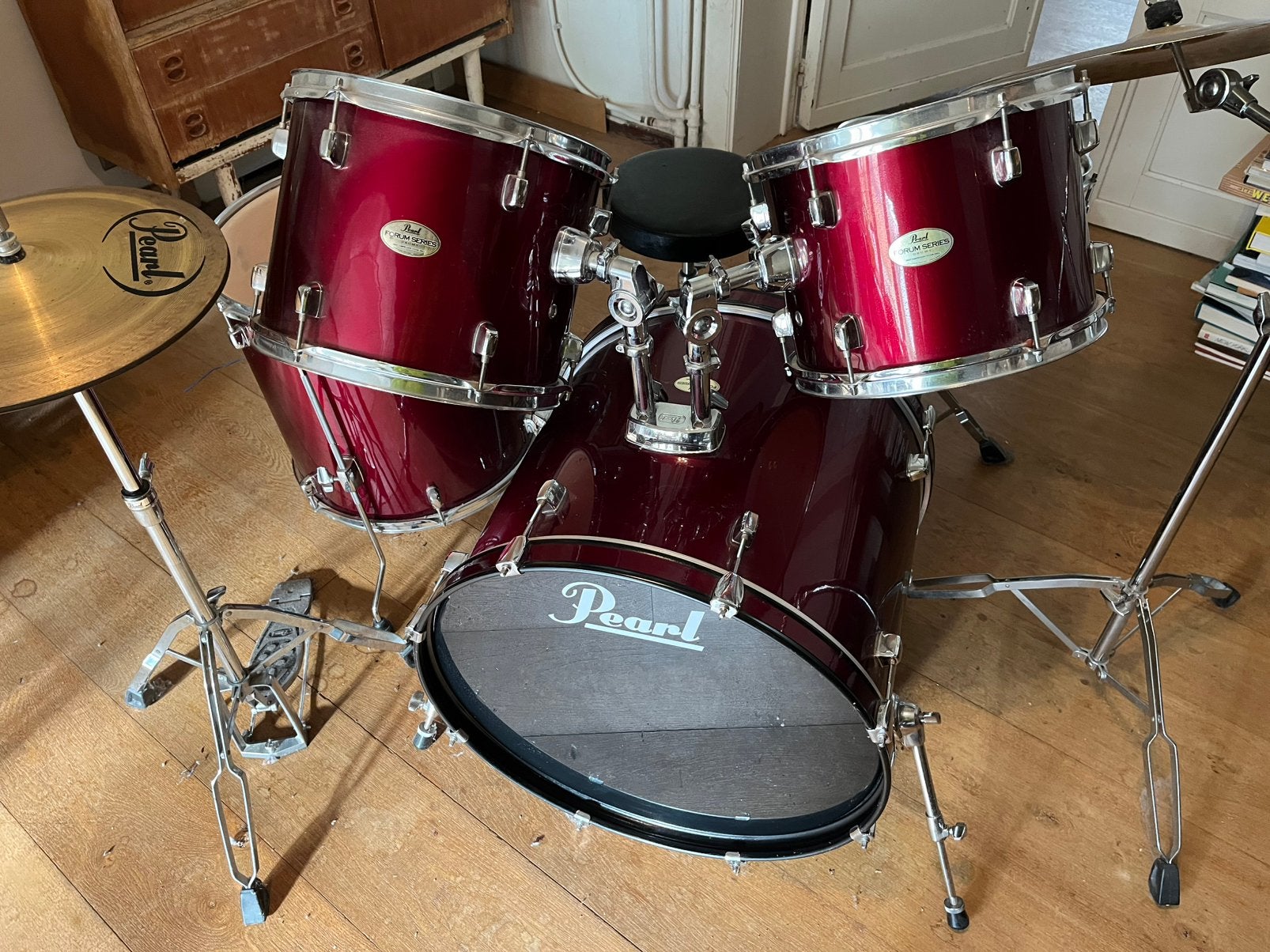 Pearl-drum, Muziek en Instrumenten, Ophalen, Zo goed als nieuw, Pearl