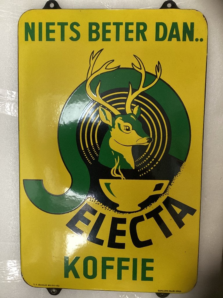 Geëmailleerde plaat, Ophalen
