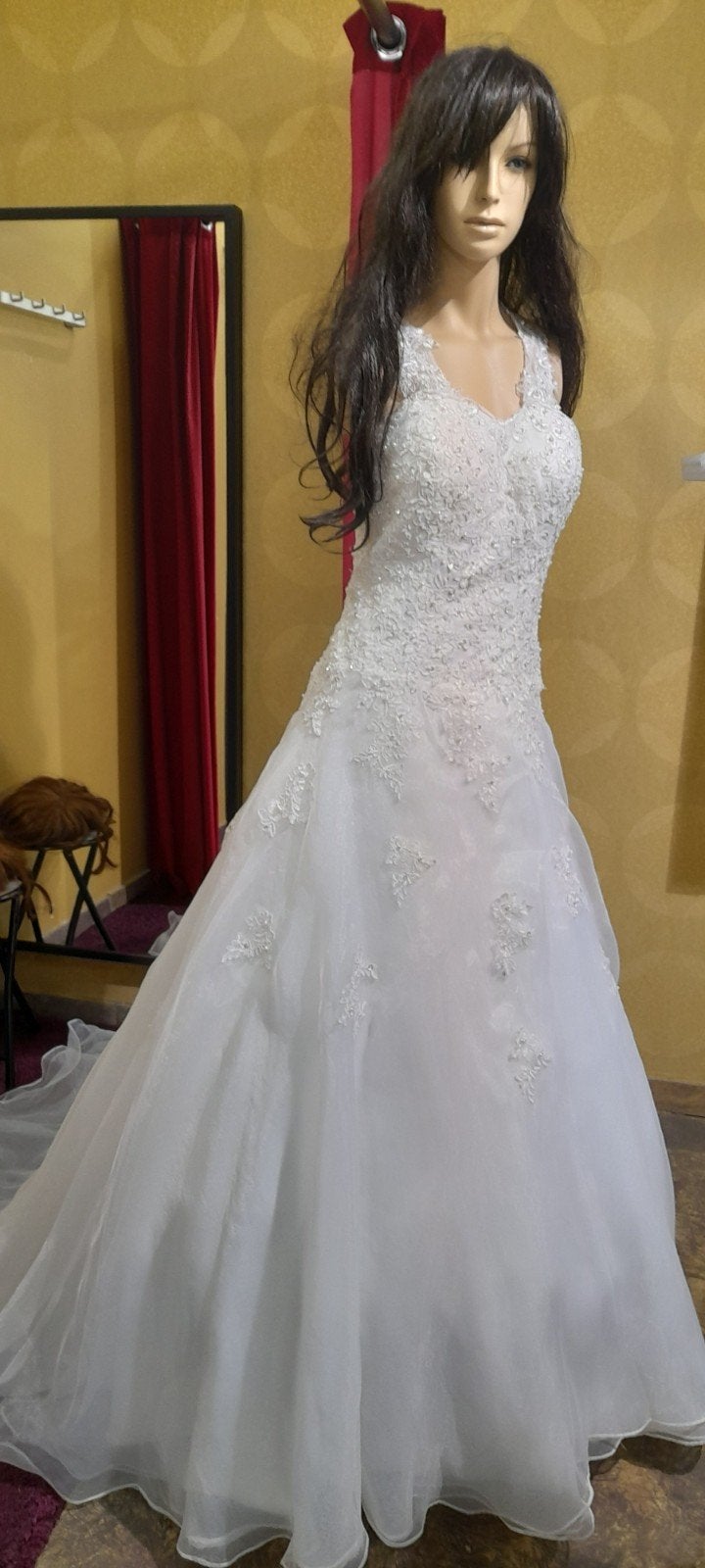 robe de mariée, Enlèvement ou Envoi, Neuf, Blanc, Robe de mariée