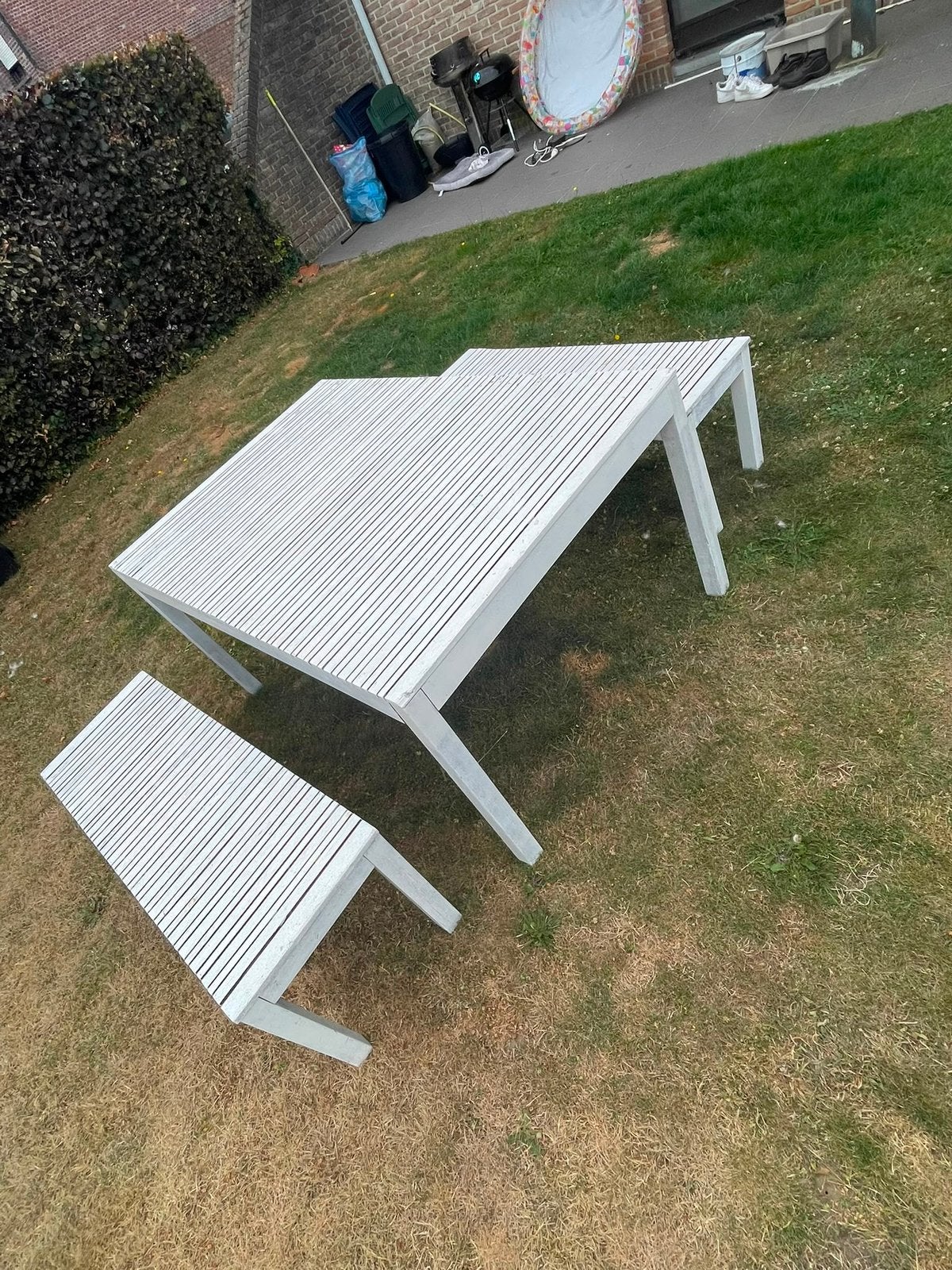 Tuintafel, Caravans en Kamperen, Kampeermeubelen, Ophalen, Zo goed als nieuw