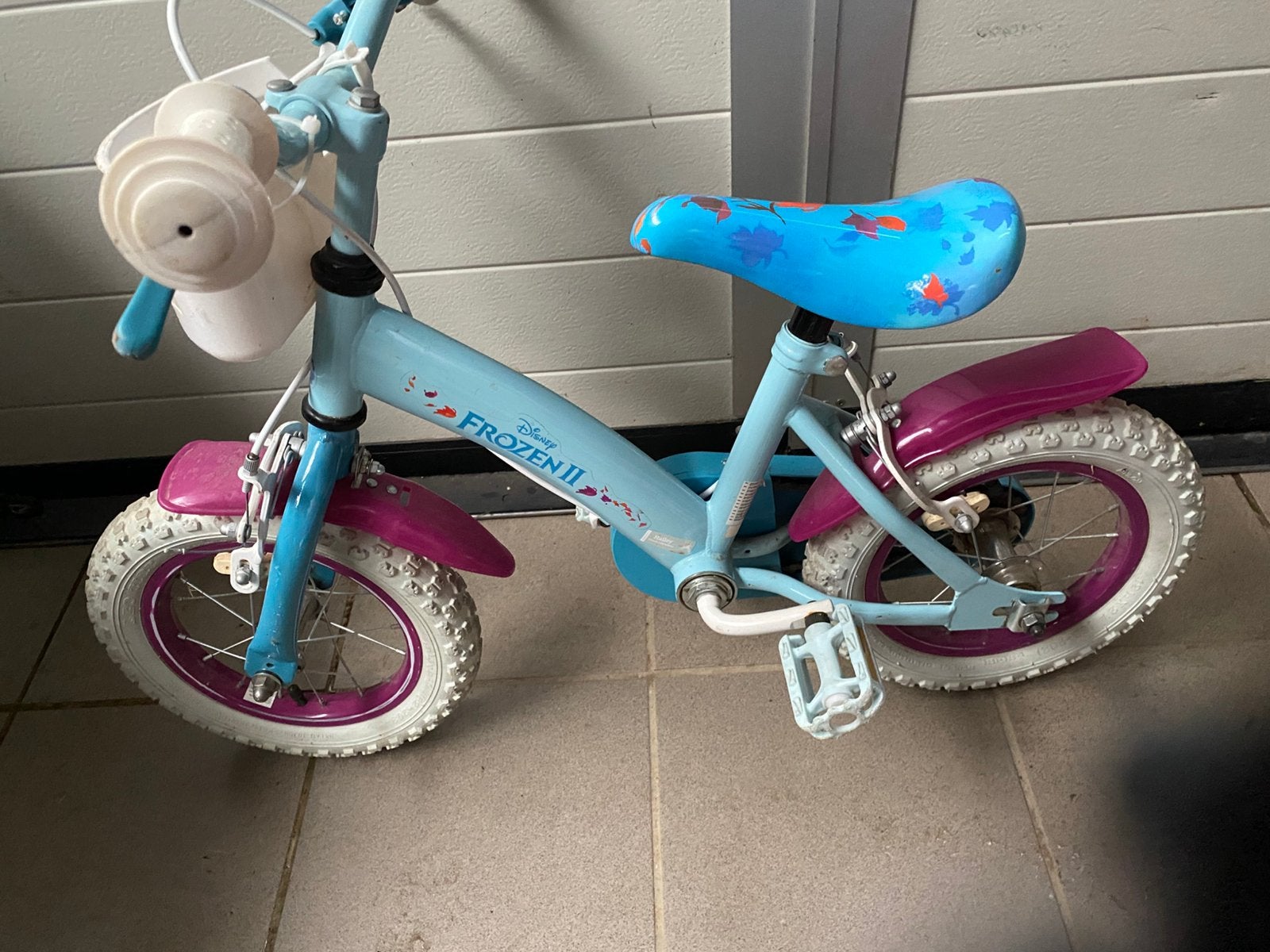 Frozen fiets, Ophalen, Zo goed als nieuw