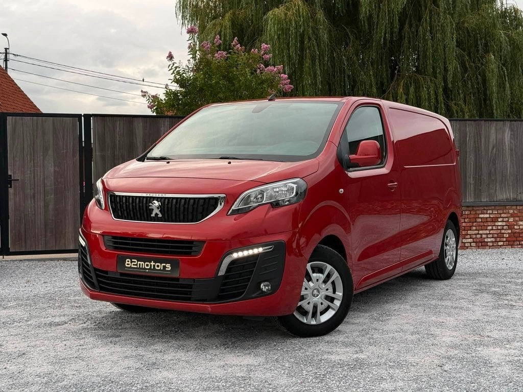 peugeot Expert/2.0 HDI/EAT8/Attelage/Carplay/177 ch/89000 km, Autos, Rouge, Achat, Euro 6, Entreprise
