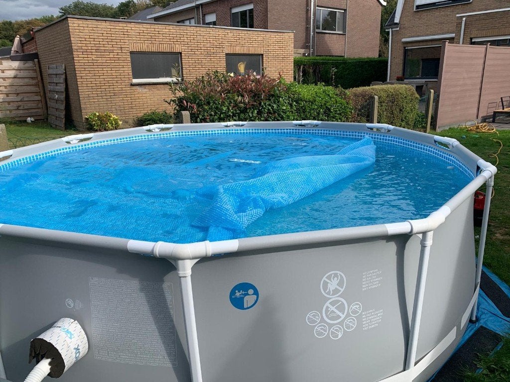 Rond zwembad van Intex, Tuin en Terras, Zwembaden, Ophalen, Gebruikt, Rond, Opzetzwembad