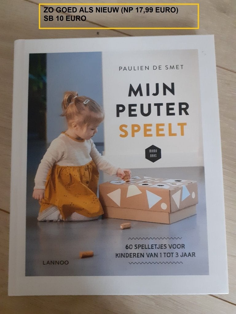 Inspiratieboek Mijn peuter speelt, Ophalen of Verzenden, Zo goed als nieuw, 1 tot 2 jaar