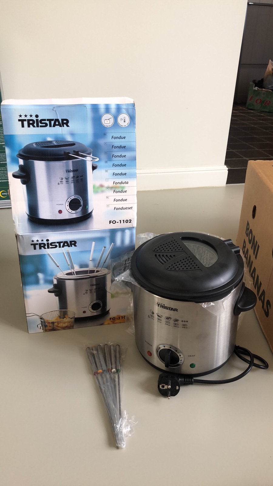 Tristar fondueset 6p, Elektronische apparatuur, Fonduesets, Ophalen, Nieuw, Fondueset