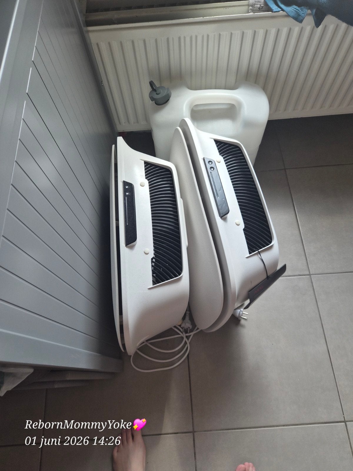 Luchtreinigers Aeg, Electroménager, Équipement de traitement de l'air, Enlèvement, Comme neuf, Purificateur d'air