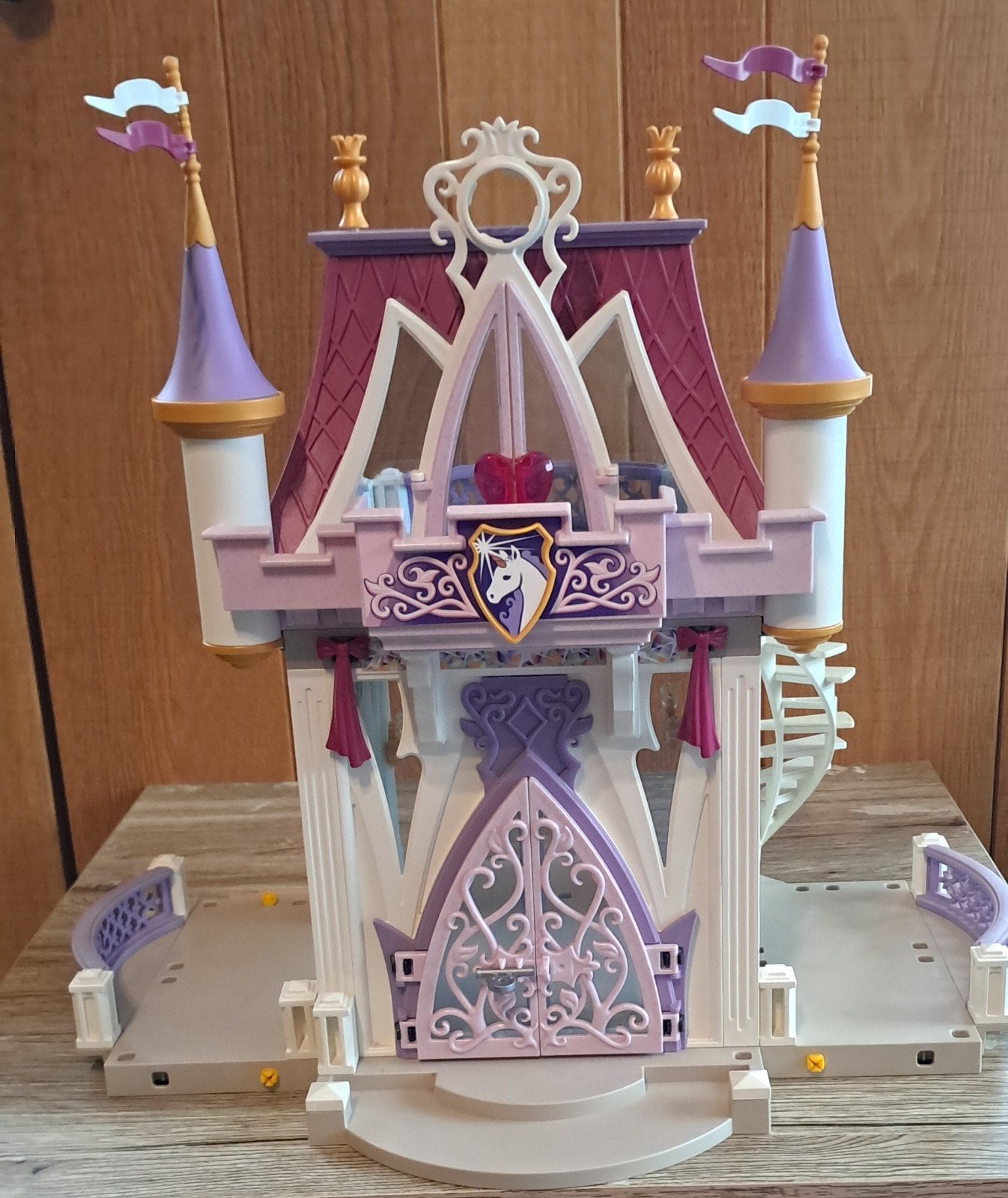 playmobil prinses kristal kasteel 5474, Ophalen, Complete set, Zo goed als nieuw, Kasteel/Fort