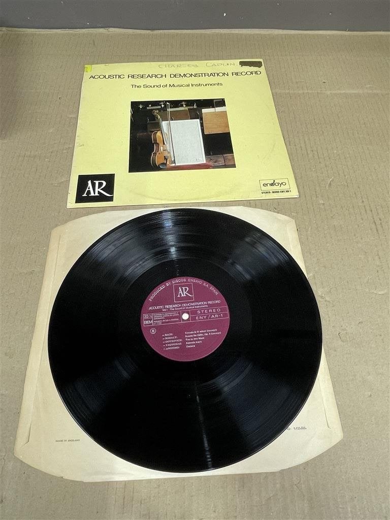 instrumenten geluiden - The sound of musical instuments viny, Ophalen of Verzenden, Zo goed als nieuw, LP