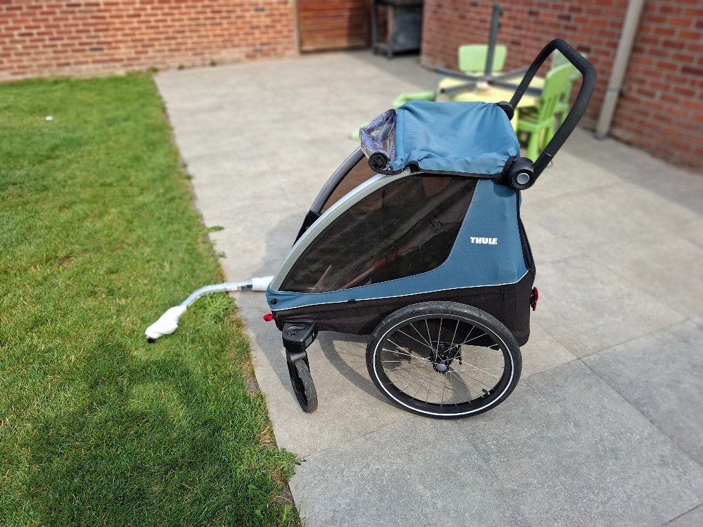 Fietskar thule, Ophalen, Opvouwbaar, Zo goed als nieuw, 40 tot 60 kg