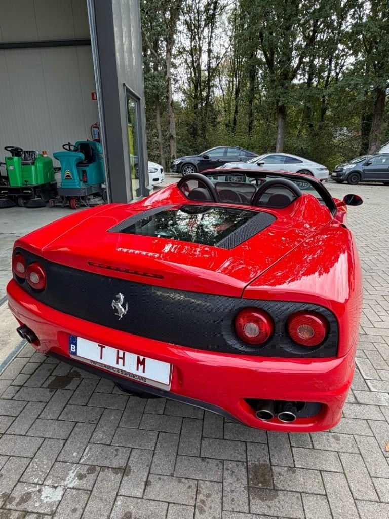 Ferrari 360 Modena spider F1 &  1 jaar garage garantie, Auto's, Dealer onderhouden, Particulier, ABS, Rood