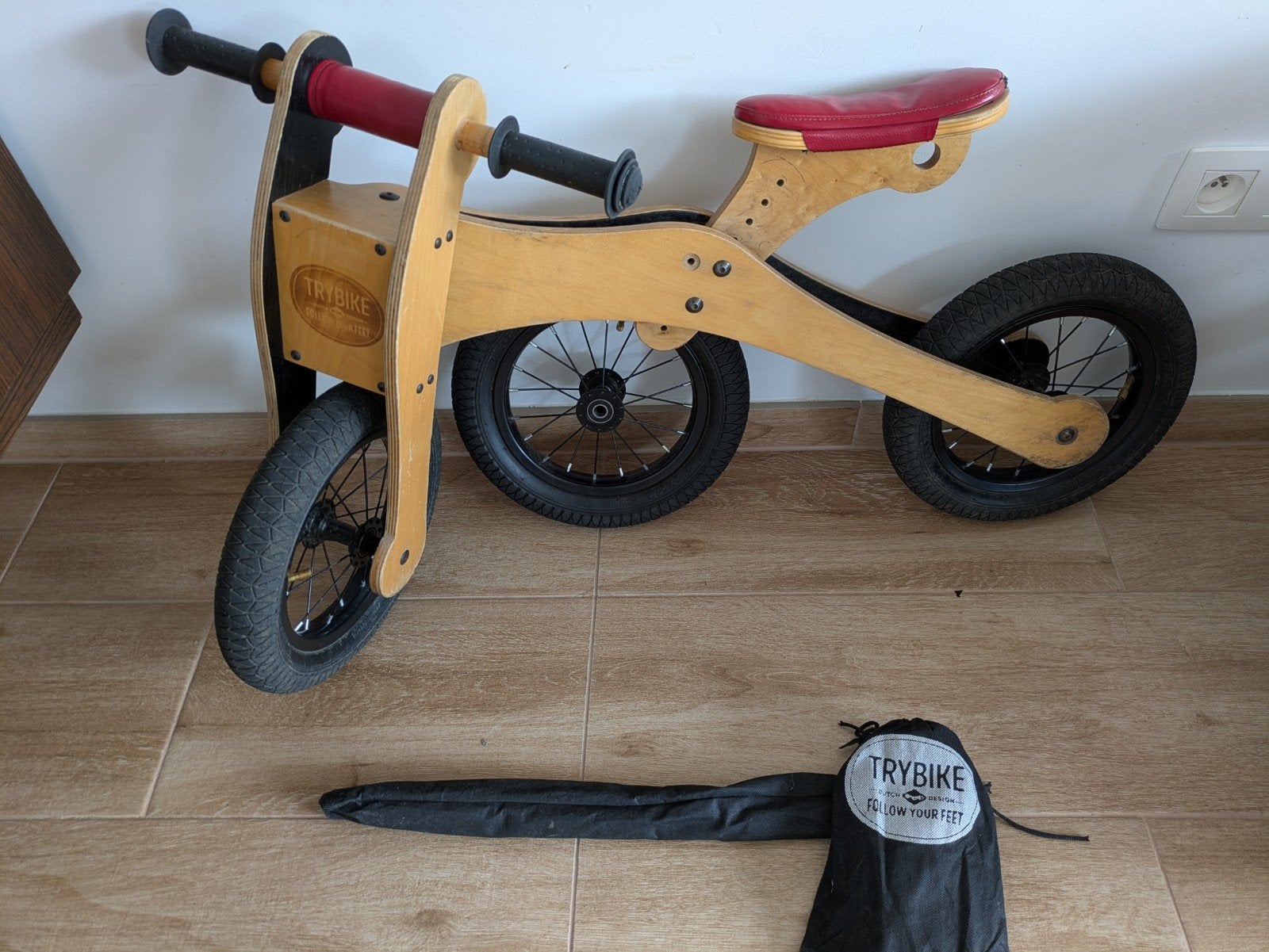 Loopfiets trybike 2 en 3 wieler, Ophalen of Verzenden, Gebruikt, Loopfiets