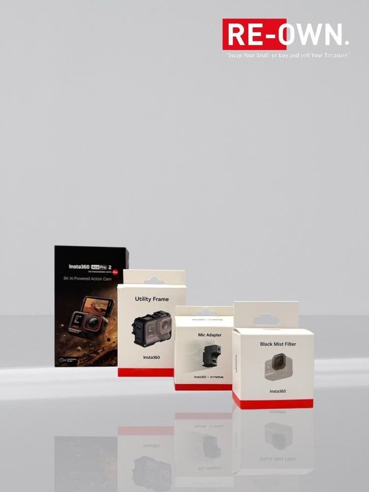 Insta360 Ace Pro 2 Set | 8K | Nieuwstaat | Garantie, TV, Hi-fi & Vidéo, Autres marques, Enlèvement ou Envoi, ., Comme neuf