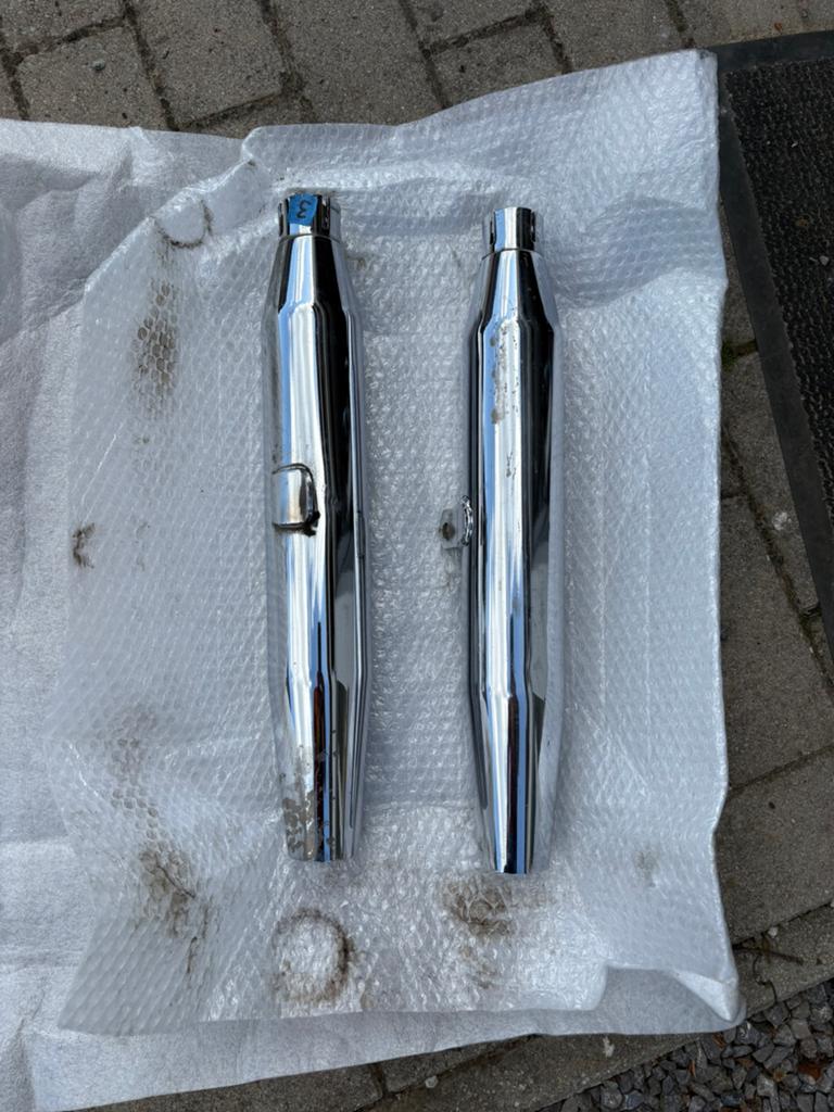 Slip-on einddempers Harley Sporster tot 2003, Motoren, Ophalen of Verzenden, Gebruikt