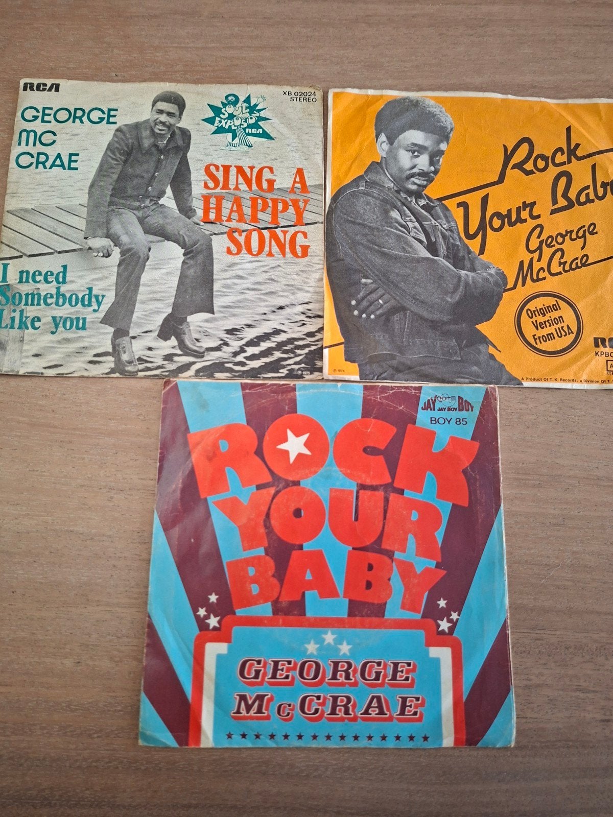 George Mc Crae, Enlèvement ou Envoi