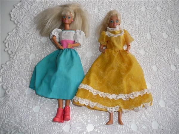 2 mooie barbiepoppen, Kinderen en Baby's, Speelgoed | Poppen, Ophalen, Gebruikt, Barbie