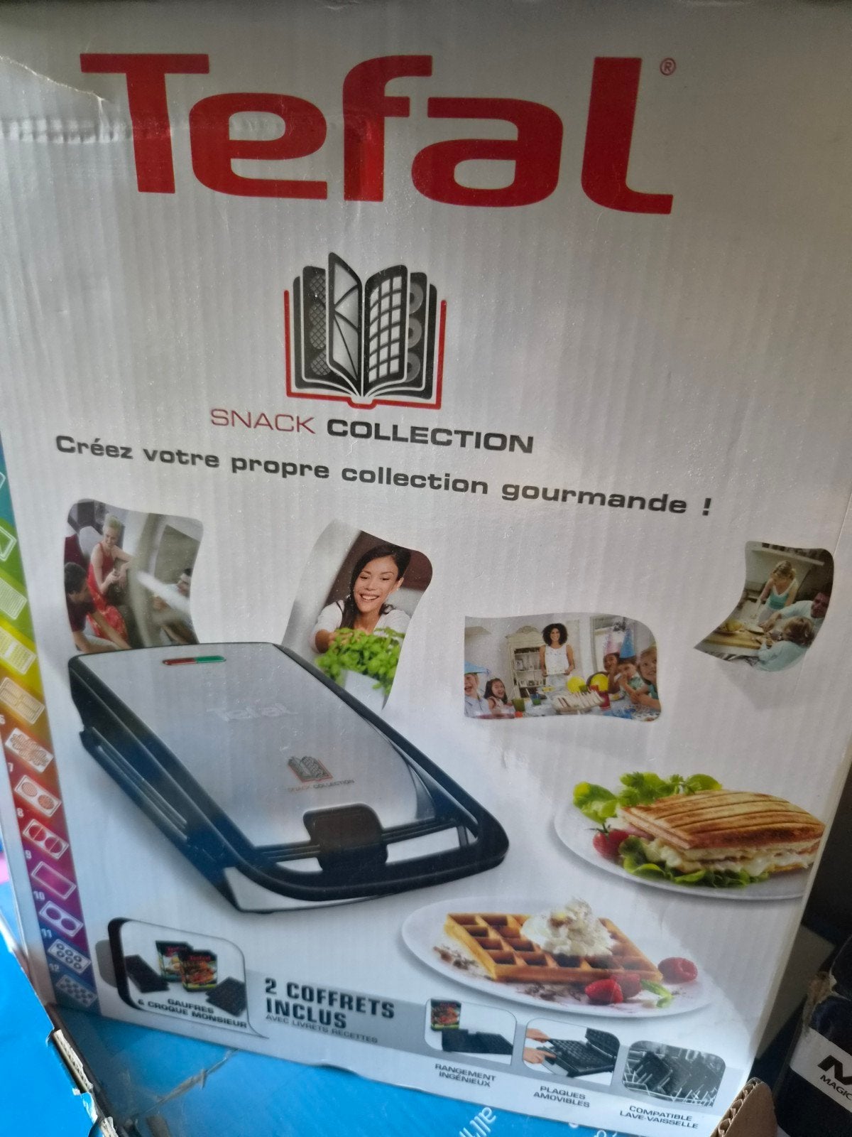 Tefal snack collection, Ophalen