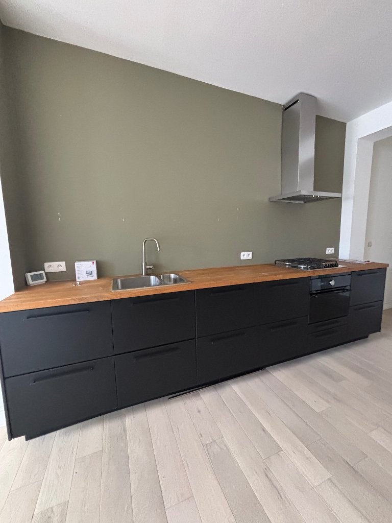Keuken Ikea, Ophalen, Gebruikt, Zwart, Hout