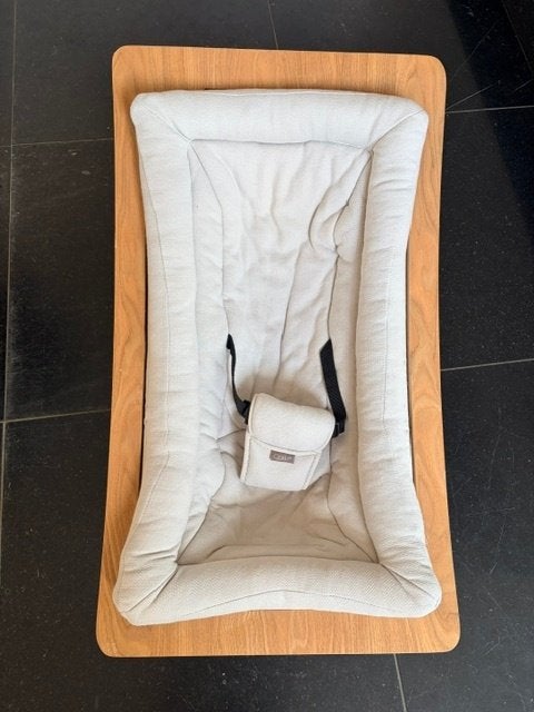 Quax Relax Baby Bouncer Grey, Kinderen en Baby's, Wipstoel, Ophalen, Overige merken, Met gordel(s) of riempje(s)