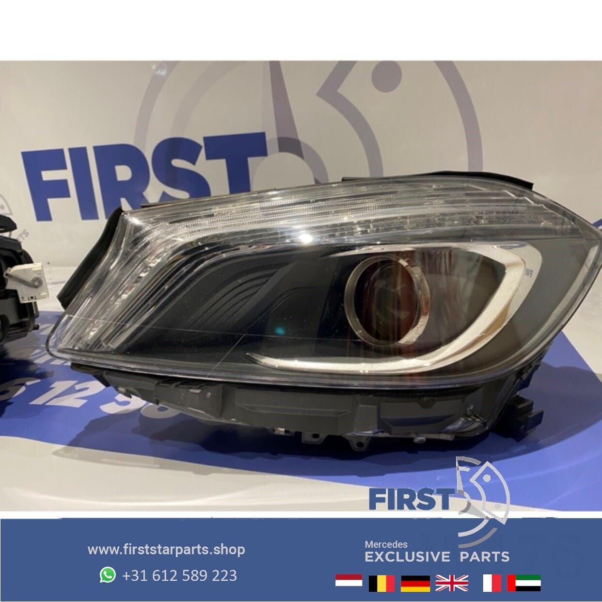 W176 A KLASSE LED BIXENON KOPLAMP LINKS origineel Mercedes 2, Utilisé, -, -, Enlèvement ou Envoi