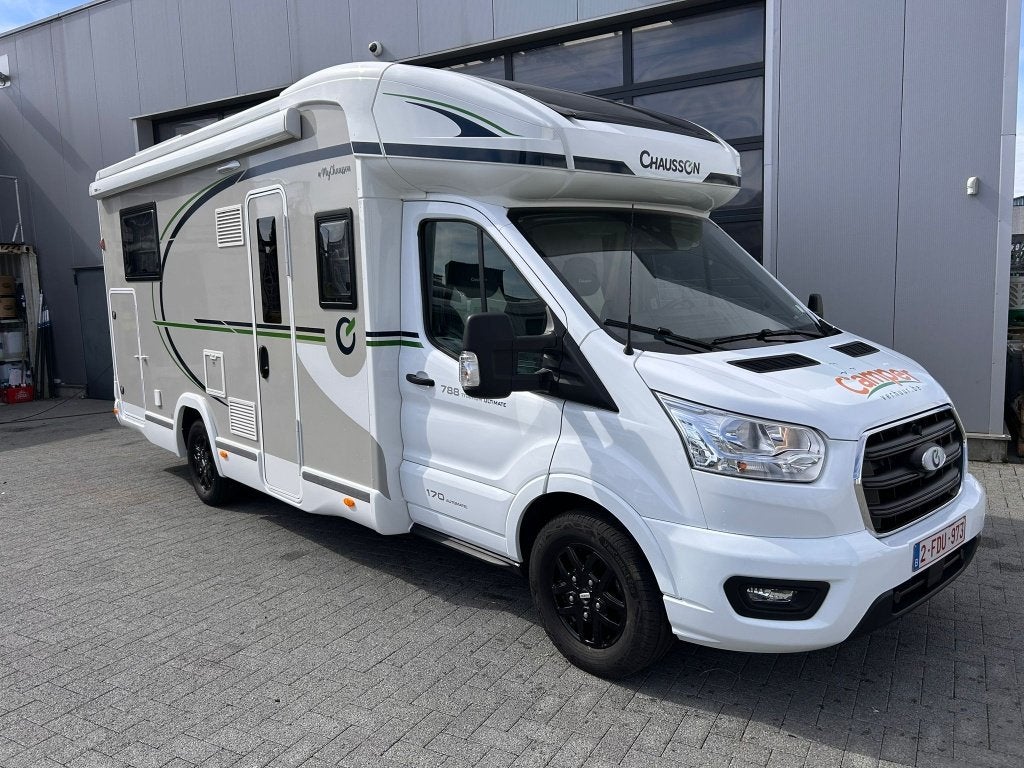 CHAUSSON 788  2023, Caravans en Kamperen, Automaat, Raamblindering, Ford, Treinzit