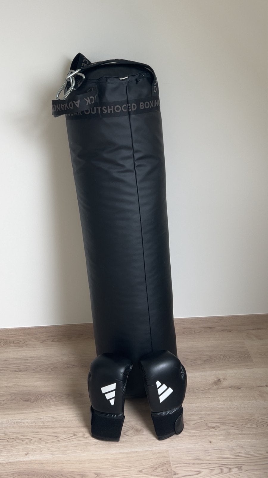 Bokszak+handschoenen, Sports & Fitness, Boxe, Enlèvement, Comme neuf, Sac de boxe