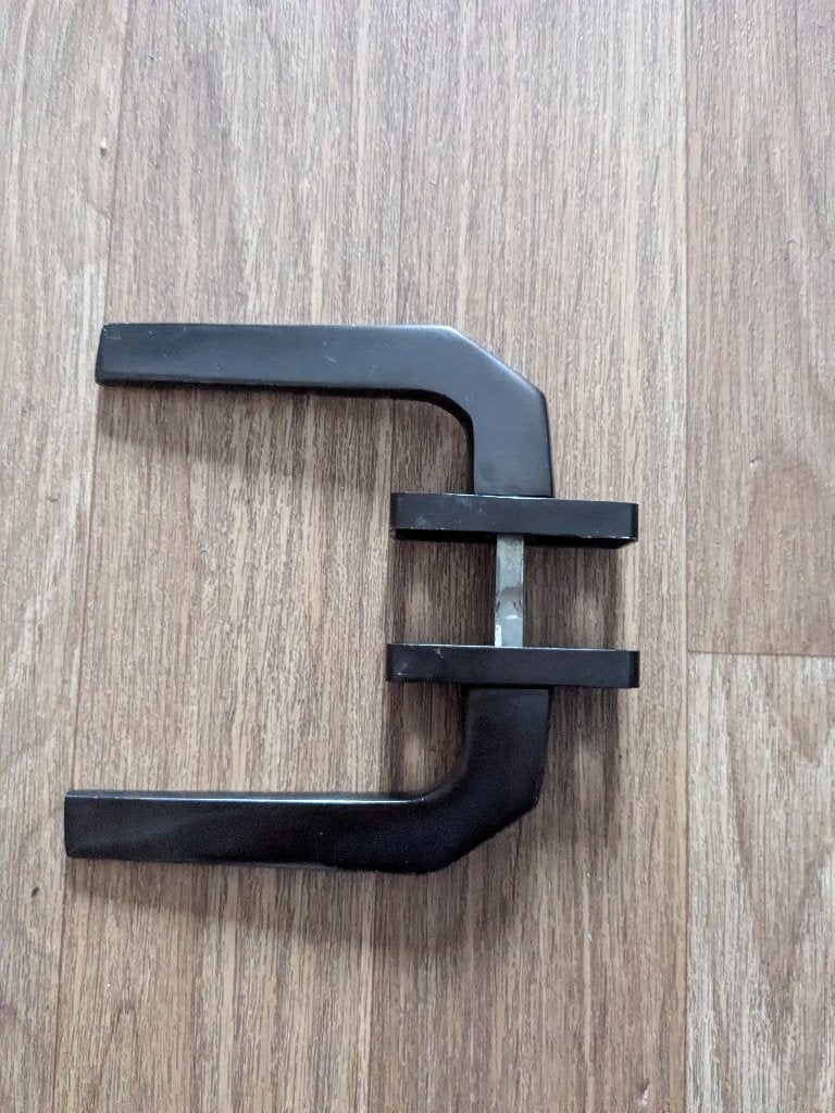Klink deur, Doe-het-zelf en Bouw, Ophalen, Gebruikt, IJzer, Klink of Kruk