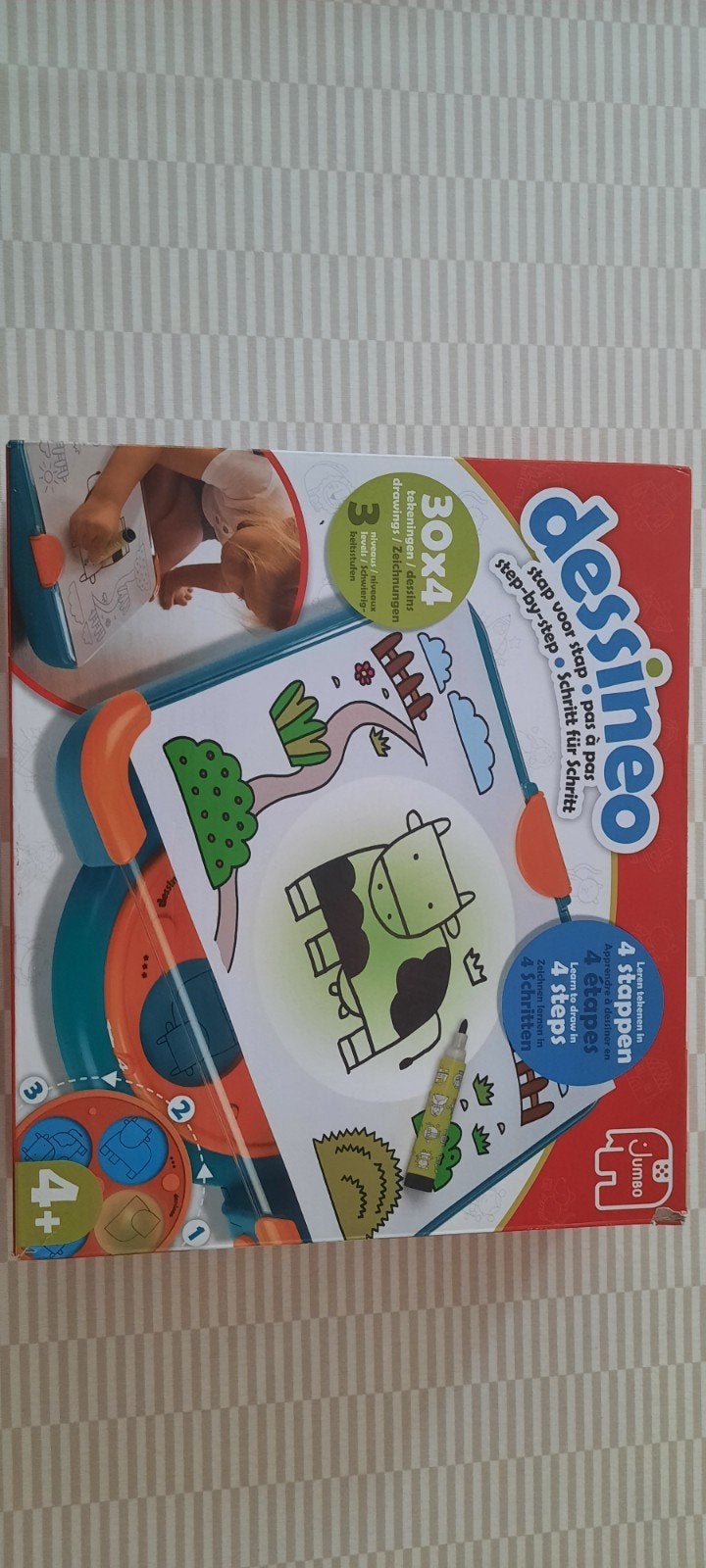 dessineo: Leren tekenen in 4 stappen., Kinderen en Baby's, Speelgoed | Educatief en Creatief, Ophalen, Zo goed als nieuw, Met licht