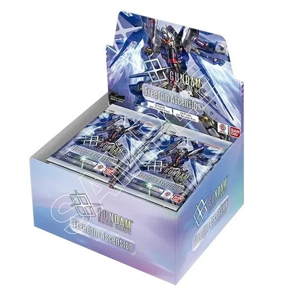 Gundam Card Game - Freedom Ascension Booster Box - GD-05, Hobby en Vrije tijd, Ophalen of Verzenden, Zo goed als nieuw, Booster