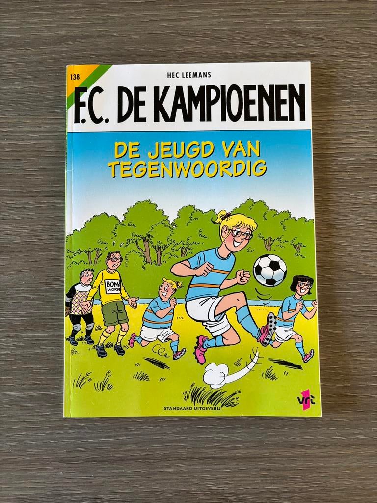 138. De jeugd van tegenwoordig FC De Kampioenen, Eén stripboek, Ophalen of Verzenden, Nieuw