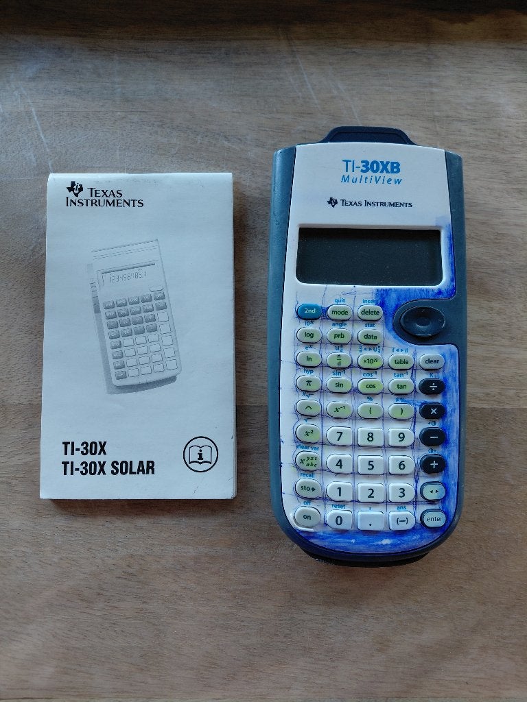 Rekenmachine Texas Instruments TI-30XB Multiview, Diversen, Rekenmachines, Ophalen of Verzenden, Gebruikt