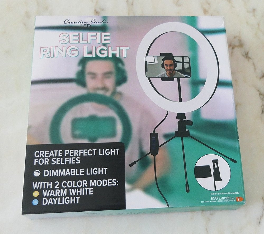 Selfie ring light, Ophalen, Nieuw, Inclusief statief