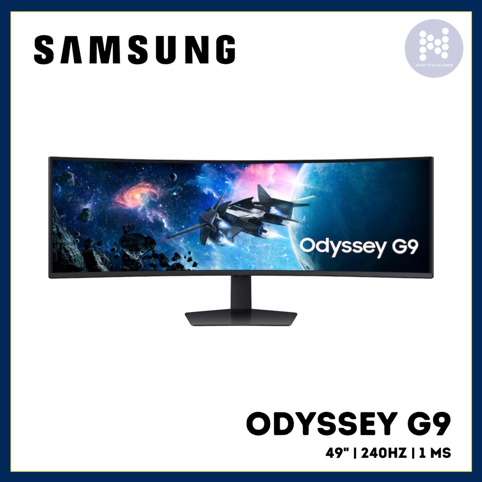 samsung oddysey G9, Ophalen