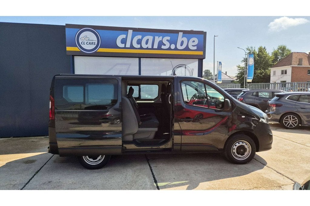 Opel Vivaro 1.6CDTi/euro6/L1/DubCab/6pl/Navi/Cam/Cc/Bt/Trekh, Auto's, Stof, Gebruikt, Euro 6, Overige kleuren