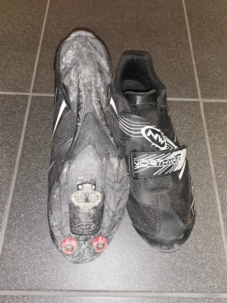 Schoenen MTB met SPD - Nortwave - Maat 42, Sport en Fitness, Ophalen, Gebruikt, Schoenen
