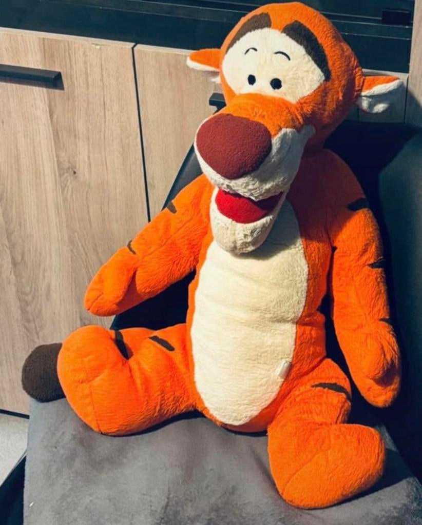 Grote disney beer tijgertje, Kinderen en Baby's, Speelgoed | Knuffels en Pluche, Disney, Ophalen, Zo goed als nieuw, Beer