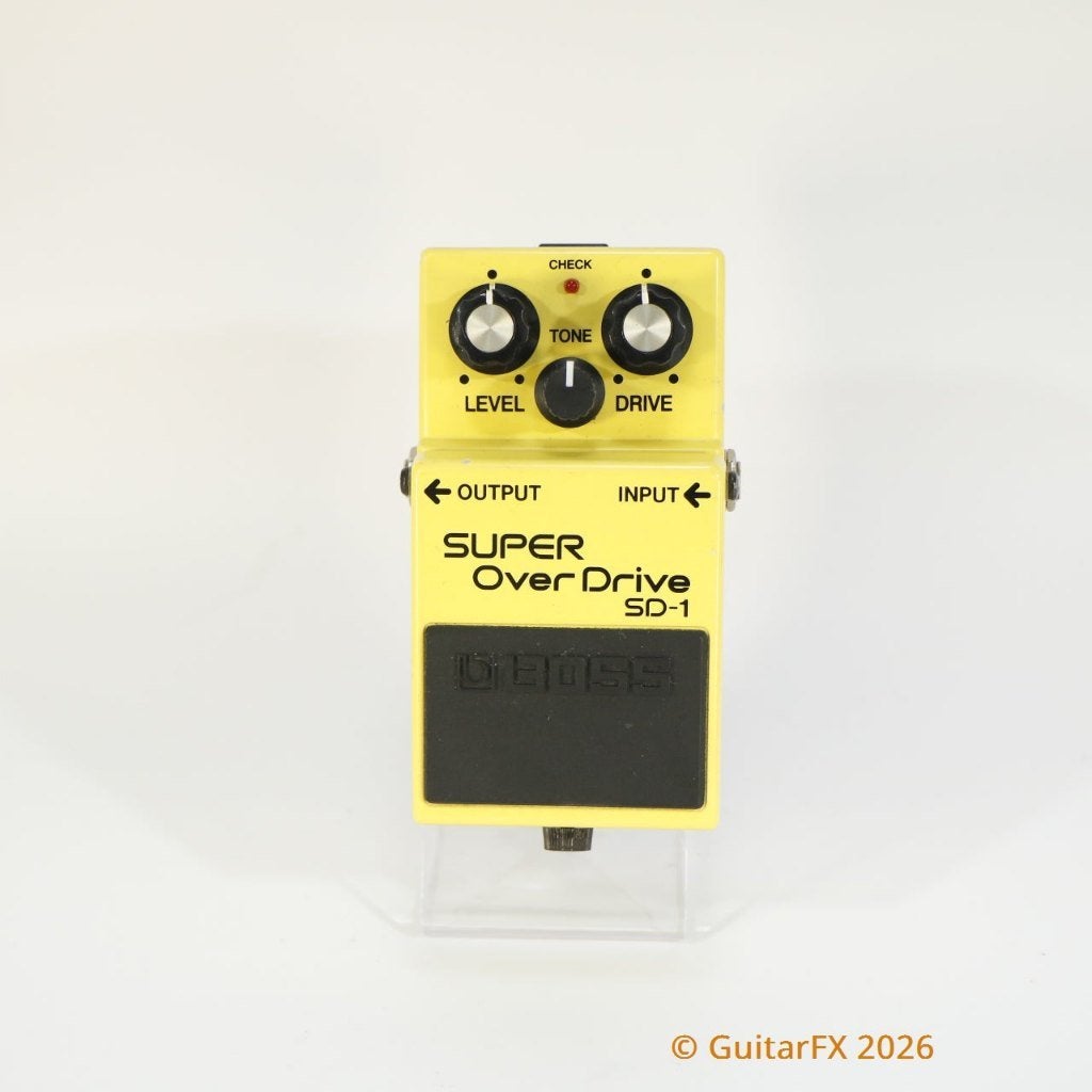 Boss SD-1 Super Overdrive (No Label), Musique & Instruments, Effets, Utilisé, Enlèvement ou Envoi