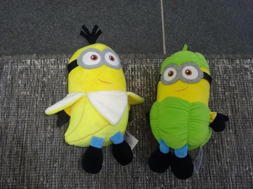 Minions knuffels, Kinderen en Baby's, Speelgoed | Knuffels en Pluche, Ophalen of Verzenden, Zo goed als nieuw, Overige typen, Middelgroot (20 tot 80 cm)