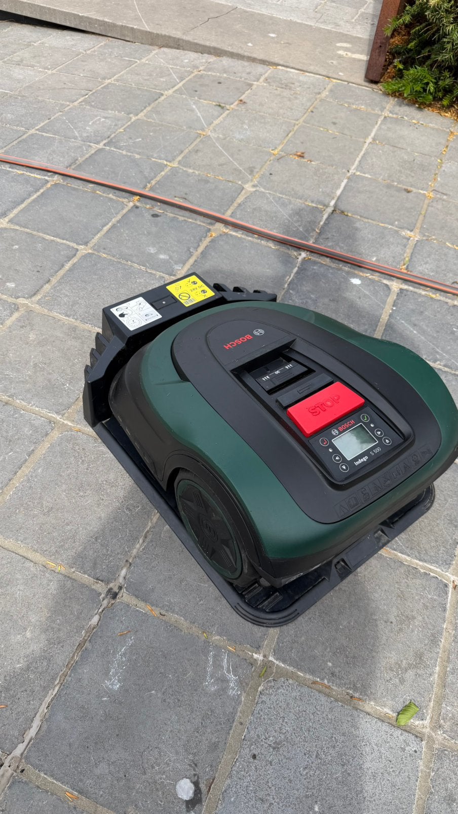 Tondeuse à gazon robotisée Bosch Indigo S500., Enlèvement ou Envoi, Comme neuf