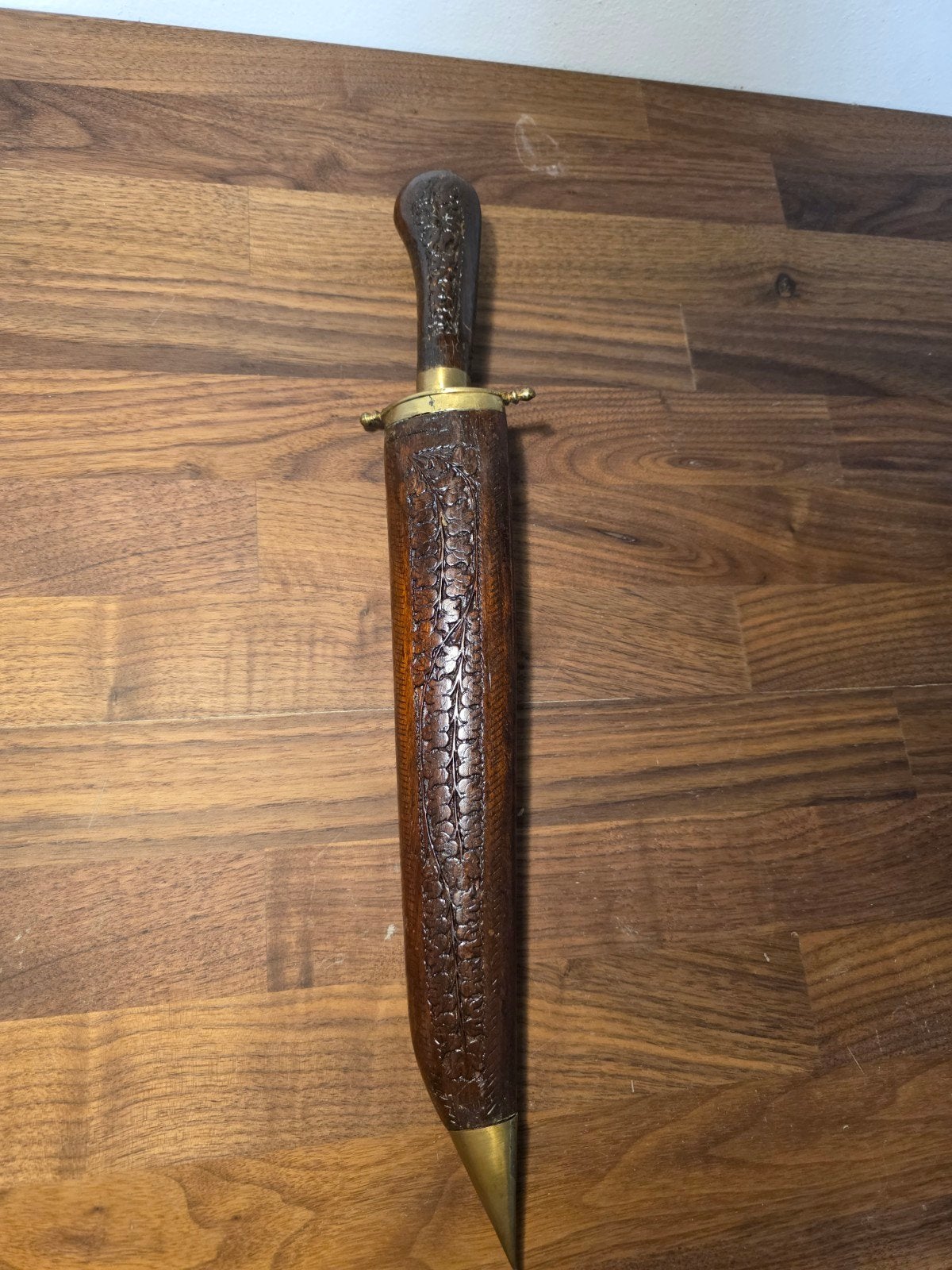 ancien couteau dague de chasse avec fourreau, Enlèvement ou Envoi